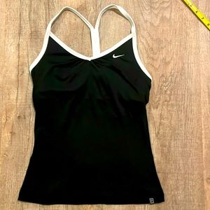 Women’s Nike Dri-fit tank, size Small. Built-in bra shelf.